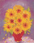 Sunflower Serenade by David Arathoon
